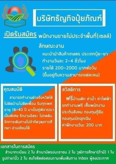 รับสมัครงานเซลล์