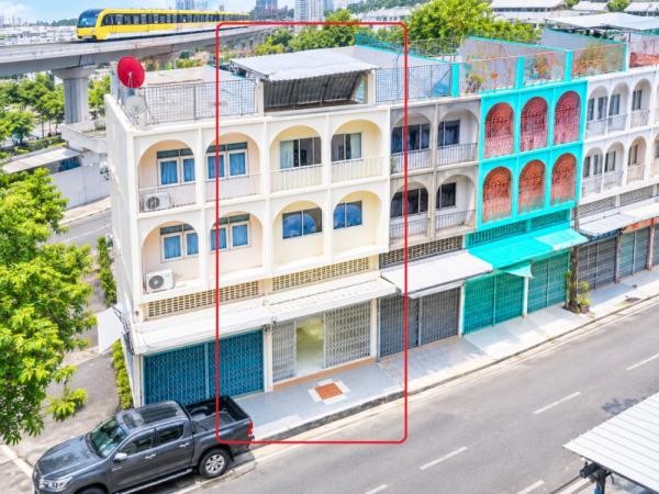 MRTบางกะปิ 598 ม. ลุมพินี เซ็นเตอร์ ลาดพร้าว 111 รพ.เวชธานี โรงแรม ให้เช่าอาคารพาณิชย์ 4 ชั้น