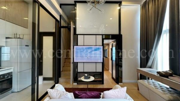 ขายด่วน คอนโด ชีวาทัย เรสซิเดนซ์ อโศก ห้องริม Loft Type Built-in ราคาถูก