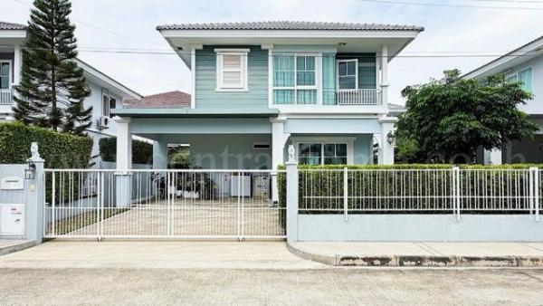 ขายด่วน บ้านเดี่ยว 50 ตารางวา แต่งครบ พร้อมอยู่! บางบ่อ Villaggio บางนา