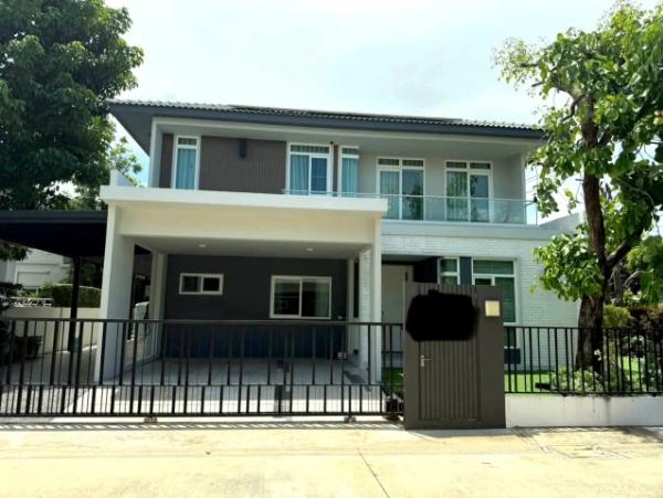 ให้เช่า #บ้านเดี่ยว หมู่บ้านมัณฑนา 2 บางนา กม.7 ซอยราชวินิตบางแก้ว #ใกล้เมกาบางนา 095-164-2956 BD