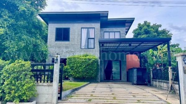 บ้านเดี่ยว 2 ชั้น เลียบคลองสาม 7  ใกล้ BTS สถานีคูคต