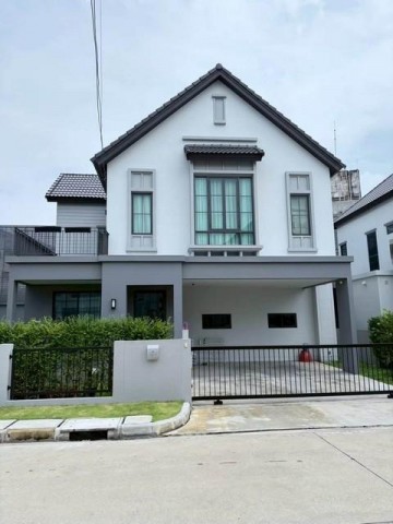 HR 10556 ให้เช่าบ้านเดี่ยว2ชั้น 56 ตรว. หมู่บ้านสราญสิริ รามคำแหง Saransiri Ramkhamhaeng ศรีนครินทร์ ร่มเกล้า ใกล้สนามบินสุวรรณภูมิ