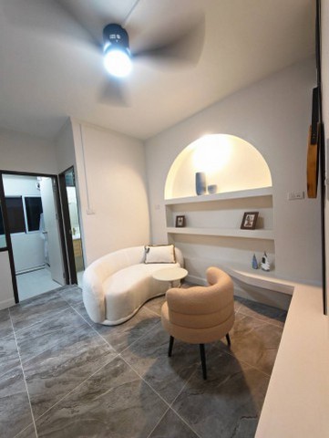 ขายห้องคอนโดเคหะเอื้ออาทรไนท์ซาฟารี อาคาร2 ชั้น1 ห้อง2นอน1น้ำ, 960,000บ. รีโนเวทพร้อมเฟอร์ ต.หนองควาย อ.หางดง เชียงใหม่