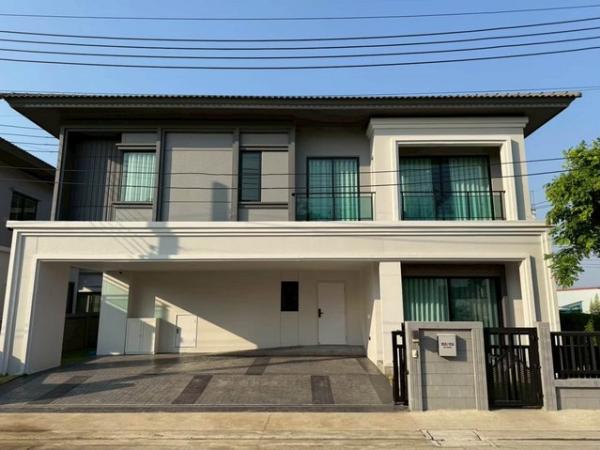 P813 ให้เช่าบ้าน โครงการ บริทาเนีย บางนา ศรีวารี  Britania Bangna-Srivaree ตกแต่งสวยพร้อมเข้าอยู่