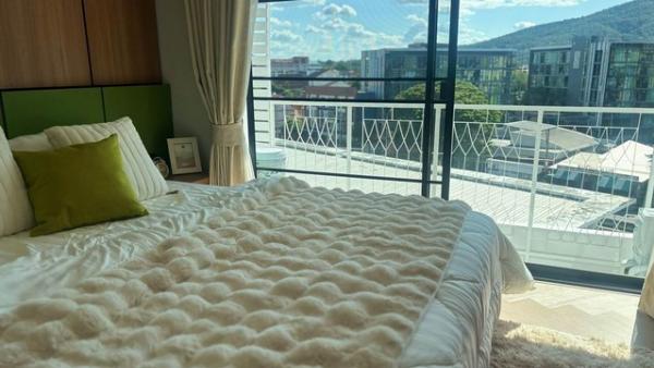 ขายห้อง ชมดอยคอนโด ตึกเหลี่ยม ชั้น7 ห้อง1Bed 35ม. 1นอน1น้ำ 2.79ล. ของแถม วิวดอย ใกล้นิมมาน มช. ถ.คันคลอง ชลประทาน ต.สุเทพ อ.เมือง เชียงใหม่