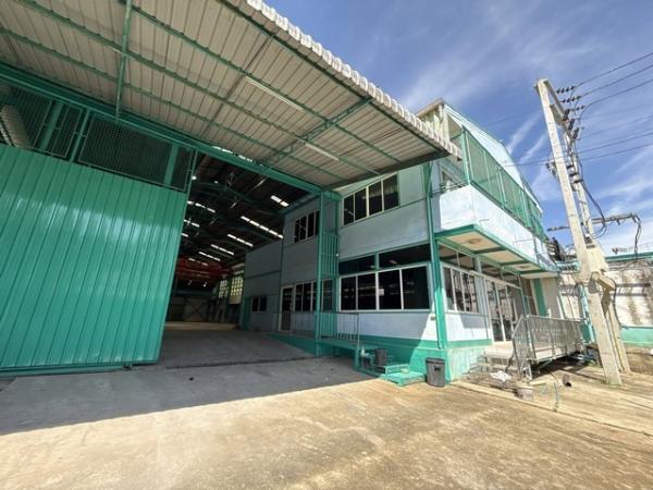 โรงงาน 1 ไร่พื้นที่ใช้สอย 1,600 ตรม  พร้อมรอก เครน และบ้านพัก ออฟฟิศ ใกล้ถนนพระราม 2 ซ.ชุมพล ถนนเอกชัย