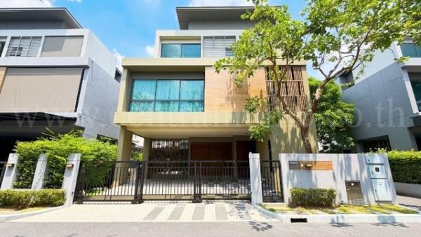 ลดด่วน! บ้านเดี่ยว 3 ชั้น หลังกลาง หน้าบ้านไม่ชนใคร Grand Bangkok Boulevard ราชพฤกษ์-พระราม 5